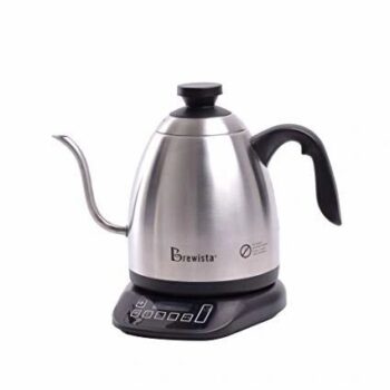 Brewista 1.2L SmartPour Variable Temperature Digital Cupping Kettle – The  Concentrated Cup