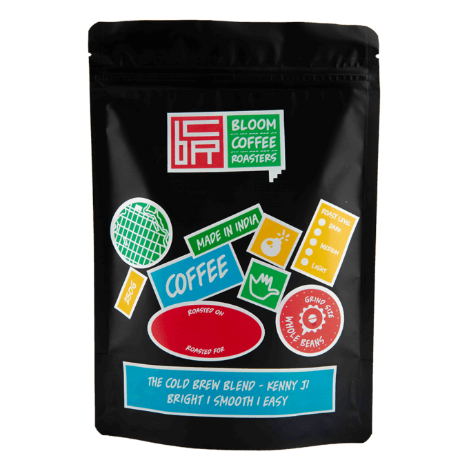 bloom-kenny-ji-the-cold-brew-blend, coffee for workout, bright and smooth