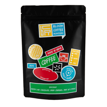 Satchmo - Bloom Coffee Roasters, 100% Arabica dark roasted, Espresso, Filter Coffee