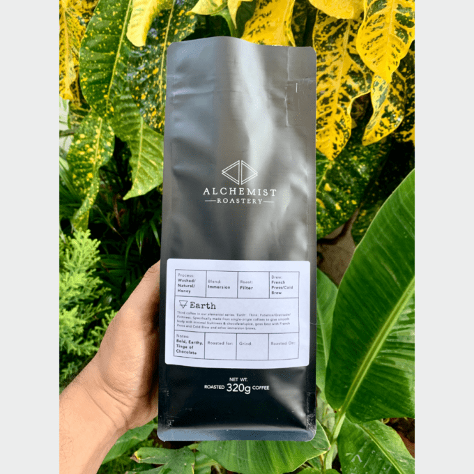 Earth - Immersion Blend - Alchemist Roastery, Filter roast, roasted coffee, best brewed with frenchpress