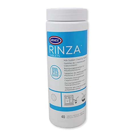 URNEX MILK SYSTEM CLEANING RINZA TABLETS (M90), milk system cleaning, clean steam wand